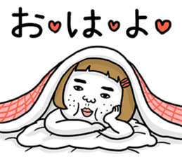 Ugly but charming woman3 sticker #8739793