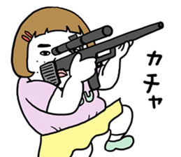 Ugly but charming woman3 sticker #8739800