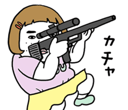 Ugly but charming woman3 sticker #8739800