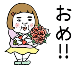 Ugly but charming woman3 sticker #8739803