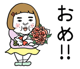 Ugly but charming woman3 sticker #8739803