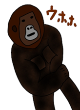 A variety of animals that come kidding sticker #8739814