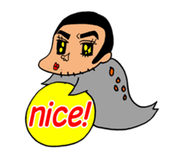 Human face healing animals sticker #8740233