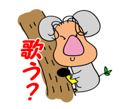 Human face healing animals sticker #8740247