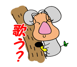 Human face healing animals sticker #8740247