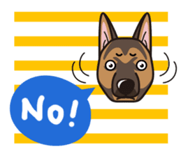 iinu - German Shepherd Dog sticker #8740415