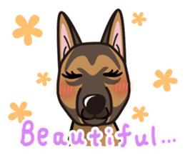 iinu - German Shepherd Dog sticker #8740428