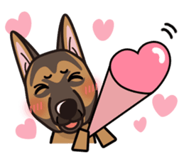 iinu - German Shepherd Dog sticker #8740440