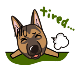 iinu - German Shepherd Dog sticker #8740446