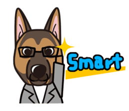 iinu - German Shepherd Dog sticker #8740448