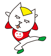 Cat wearing a blond wig Vol.1 sticker #8740570