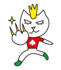 Cat wearing a blond wig Vol.1 sticker #8740572