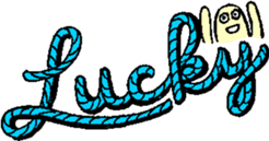 Stylish monster(New Year greetings) sticker #8740762