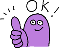 Stylish monster(New Year greetings) sticker #8740769