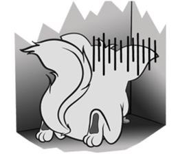 Springhare lovers sticker #8740880