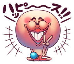 Moon face Fighter!! sticker #8741457