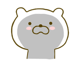bear kawaii 3 sticker #8741935