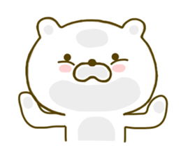 bear kawaii 3 sticker #8741936