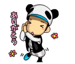I love Panda. sticker #8742552