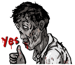 Jook Gru Zombie AW sticker #8743091