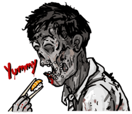 Jook Gru Zombie AW sticker #8743106