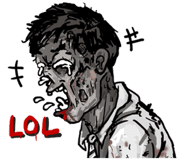 Jook Gru Zombie AW sticker #8743109