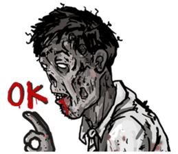 Jook Gru Zombie AW sticker #8743128
