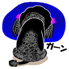 Toy Poodle named Chiroru sticker #8743820