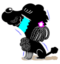 Toy Poodle named Chiroru sticker #8743824
