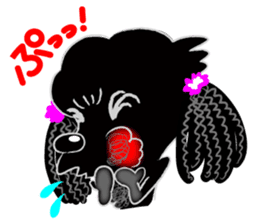 Toy Poodle named Chiroru sticker #8743828