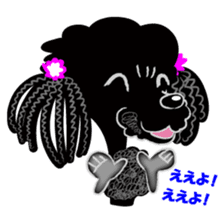 Toy Poodle named Chiroru sticker #8743833