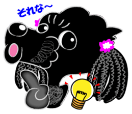 Toy Poodle named Chiroru sticker #8743839