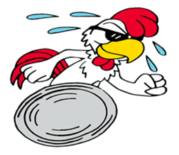 Meet You G chicken& Frog sticker #8744014