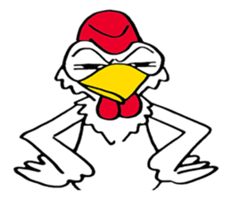 Meet You G chicken& Frog sticker #8744018