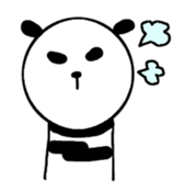 Panda Sasano kun sticker #8744334