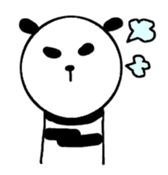 Panda Sasano kun sticker #8744334