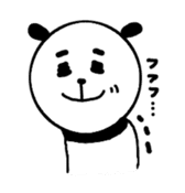 Panda Sasano kun sticker #8744339