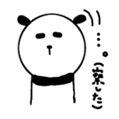 Panda Sasano kun sticker #8744343