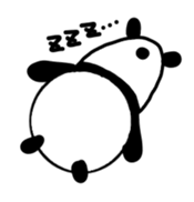 Panda Sasano kun sticker #8744350