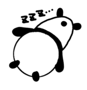 Panda Sasano kun sticker #8744350