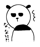 Panda Sasano kun sticker #8744369