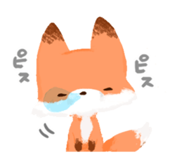 ABEKAWA the Fluffy Fox sticker #8744703