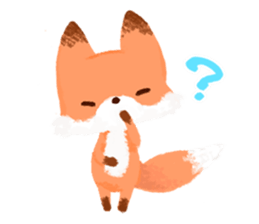 ABEKAWA the Fluffy Fox sticker #8744711