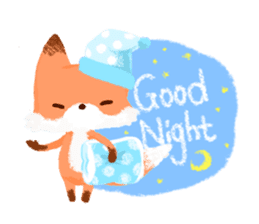 ABEKAWA the Fluffy Fox sticker #8744737