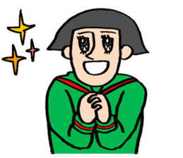 The strongest school girl KAWORIN 2nd sticker #8744781