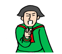 The strongest school girl KAWORIN 2nd sticker #8744806