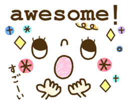 Cute emoticons. English Hen 2 sticker #8745264