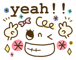Cute emoticons. English Hen 2 sticker #8745267