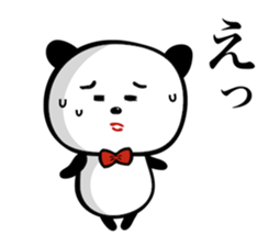 Strange Panda Rosso sticker #8745430