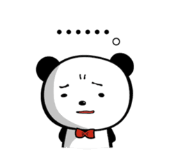 Strange Panda Rosso sticker #8745438